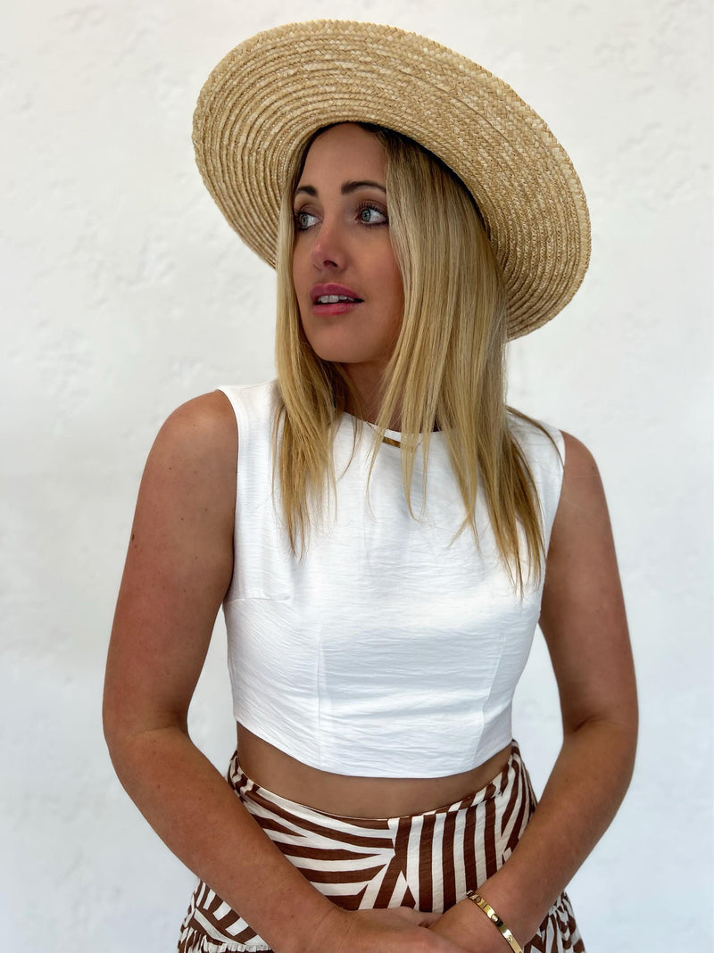 Polly Top - White
