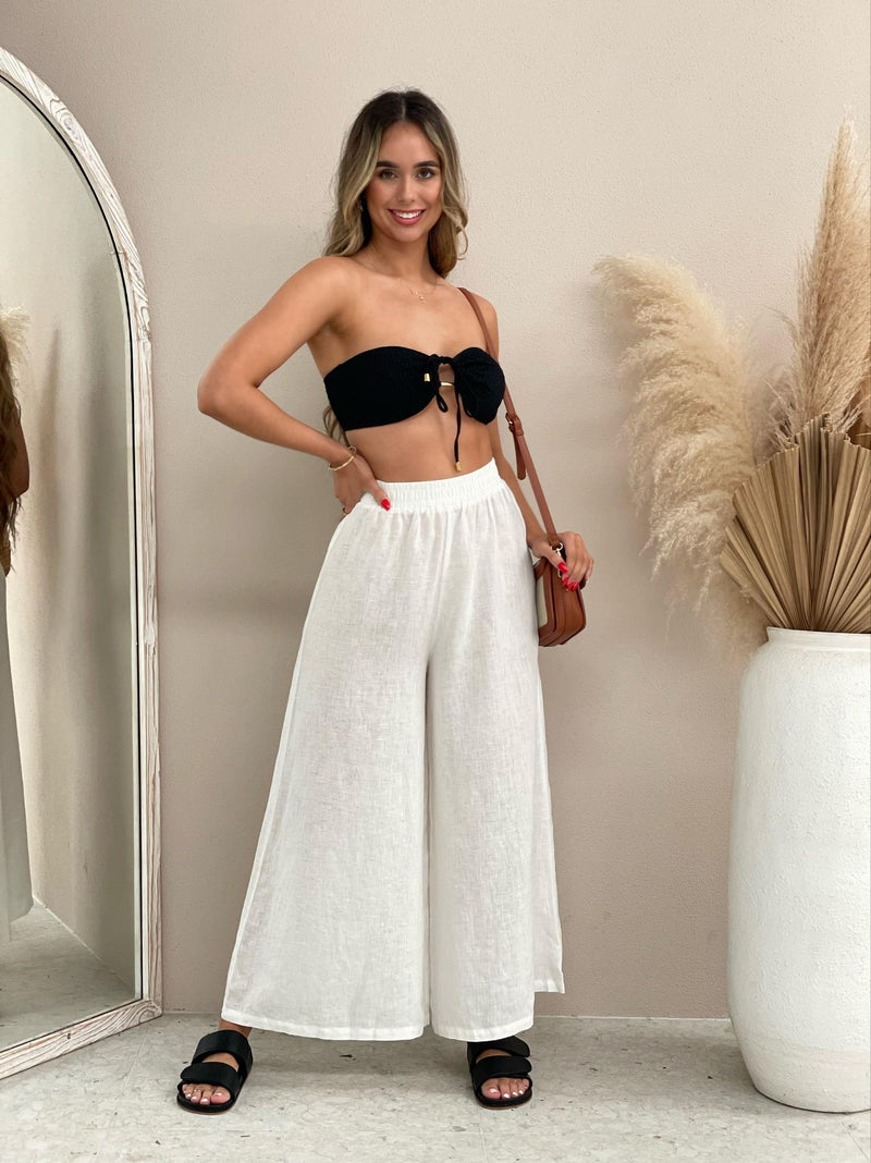 Aria Pants - White