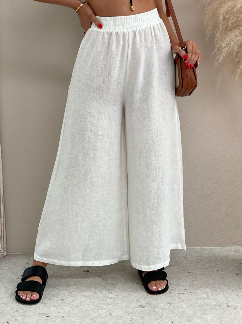 Aria Pants - White