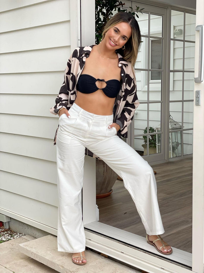Zamira Pant - White