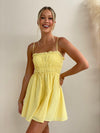 Capina Dress- Yellow