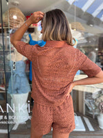 A Luxe Crochet Short