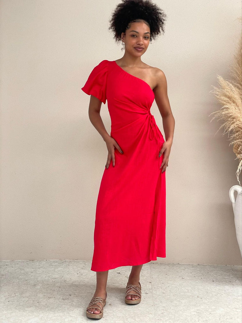 In time Dress - Red