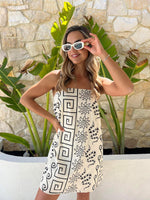 Greek Sun Dress - Beige