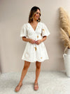 White Star Mini Dress