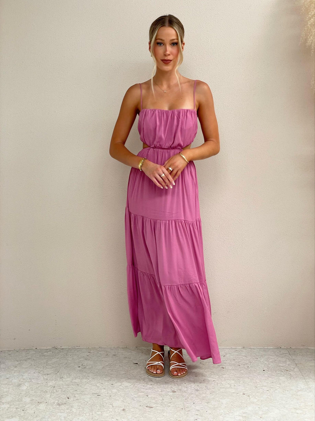 Colombia Midi Dress - Orchard