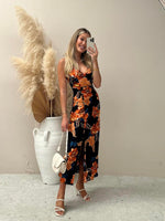 Midnight Floral Maxi