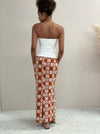 Ashton Strapless Top - White