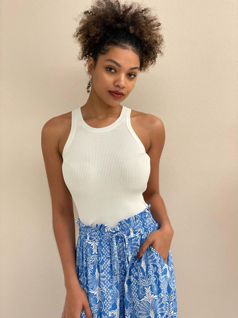 Retract Top - White