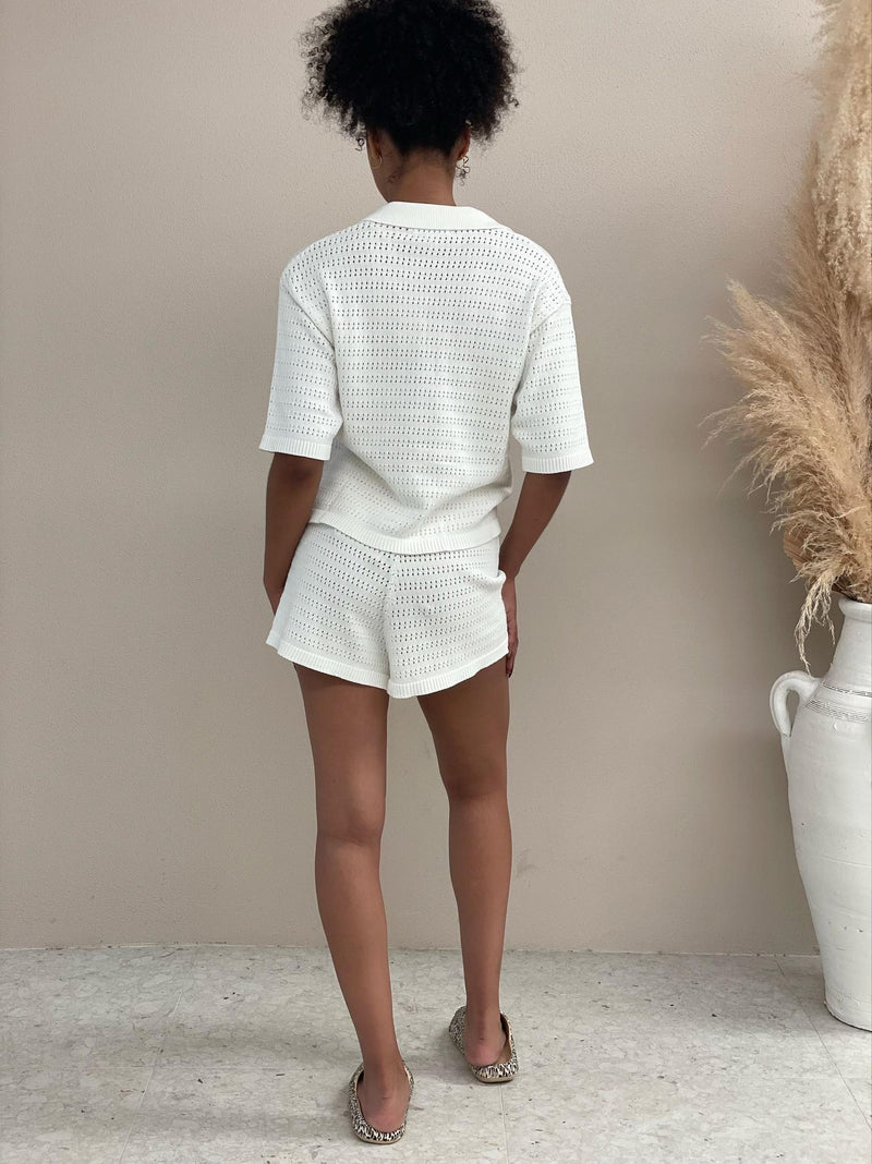 Meadow Crochet Short