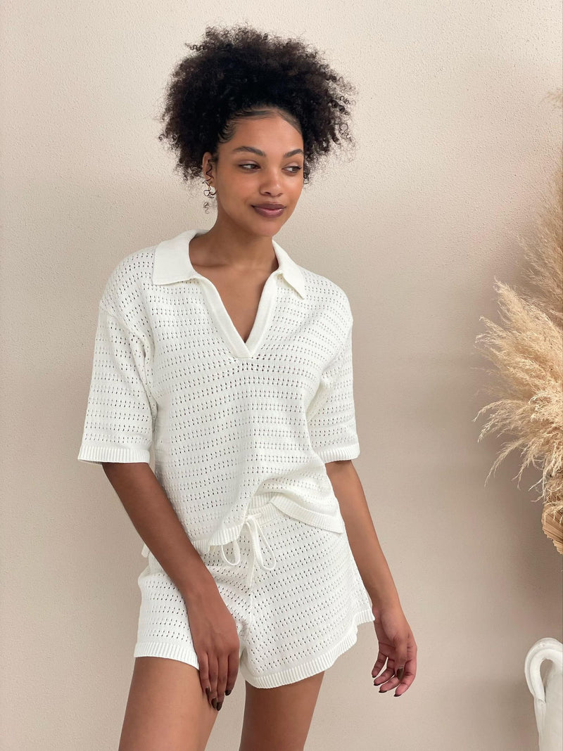 Meadow Crochet Short