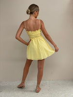 Capina Dress- Yellow