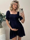 Mango Mini Dress - Midnight Blue