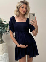 Mango Mini Dress - Midnight Blue