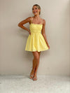 Capina Dress- Yellow