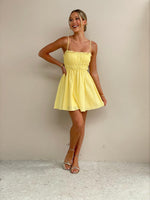 Capina Dress- Yellow