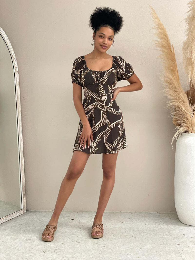 Shanta Dress- Safari