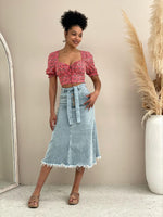 Asher Skirt - Blue