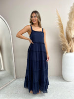 Castro Dress - Navy