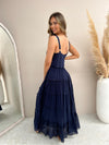 Castro Dress - Navy