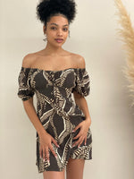 Shanta Dress- Safari