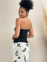 Ashton Strapless Top - Black