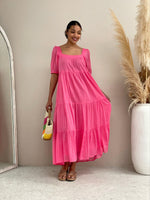 Sunseeker Dress - Hot Pink