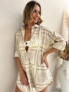 Sun Border Dress