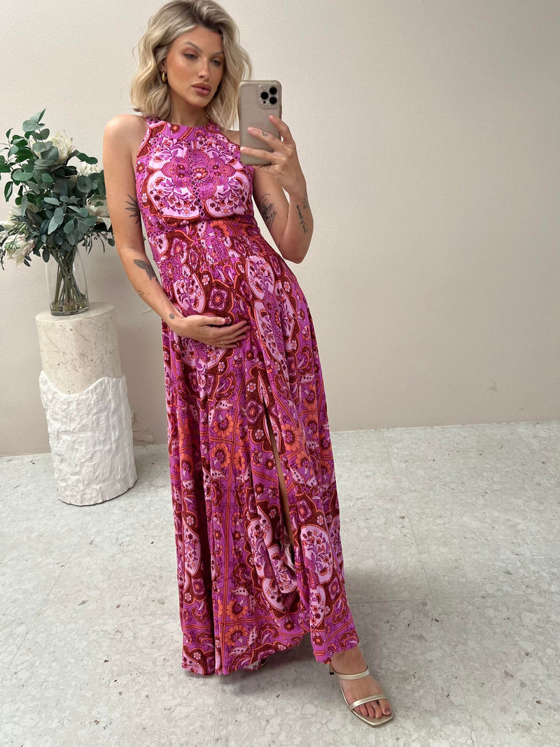 Babylon Print Maxi - Pink