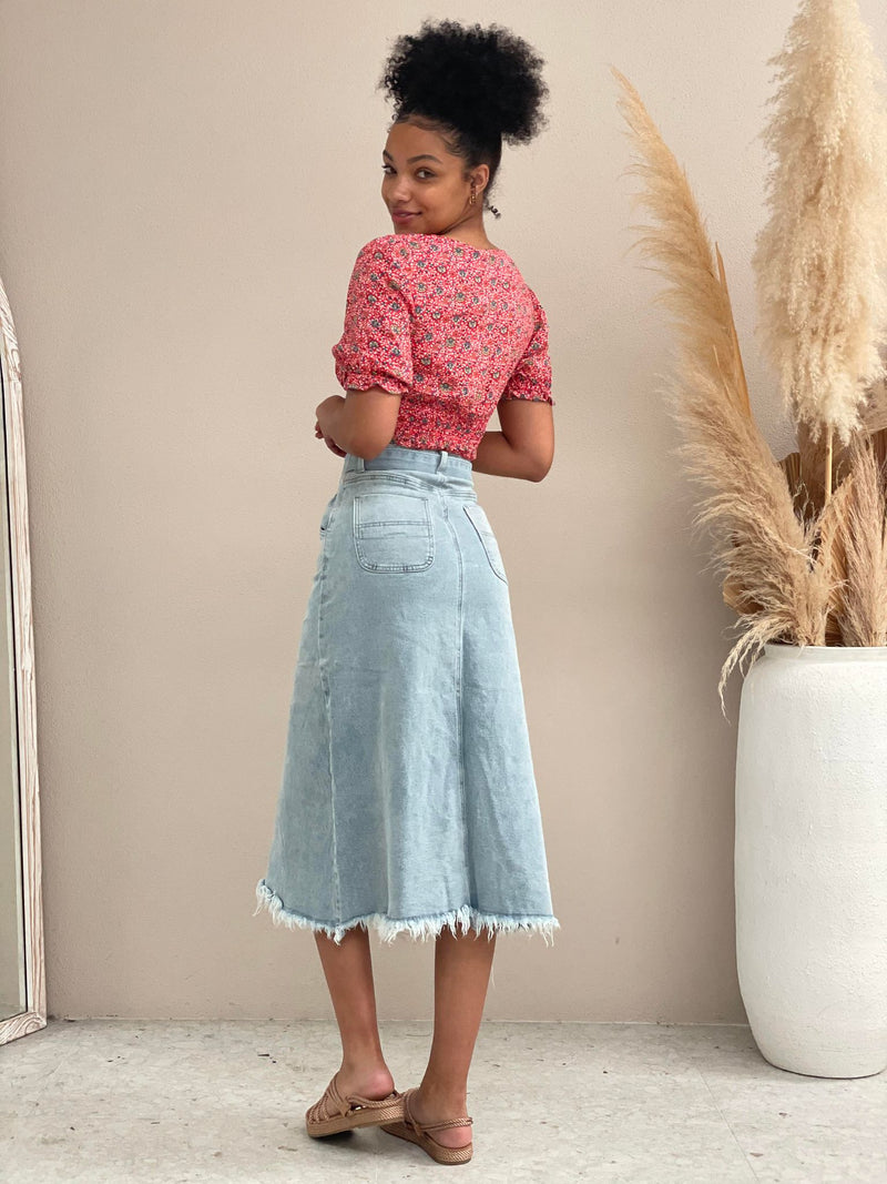 Asher Skirt - Blue