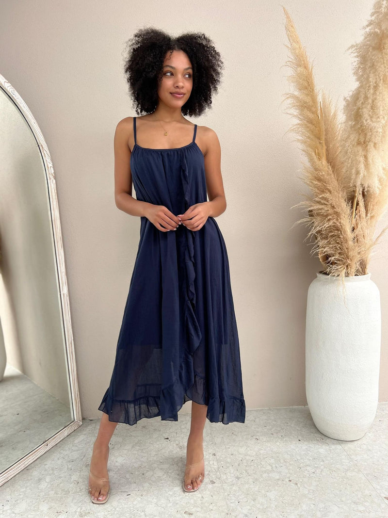 Pier Dress - Navy