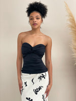 Satari Strapless Top - Black