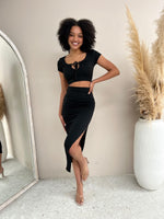 Crinkle Stretch Set - Black