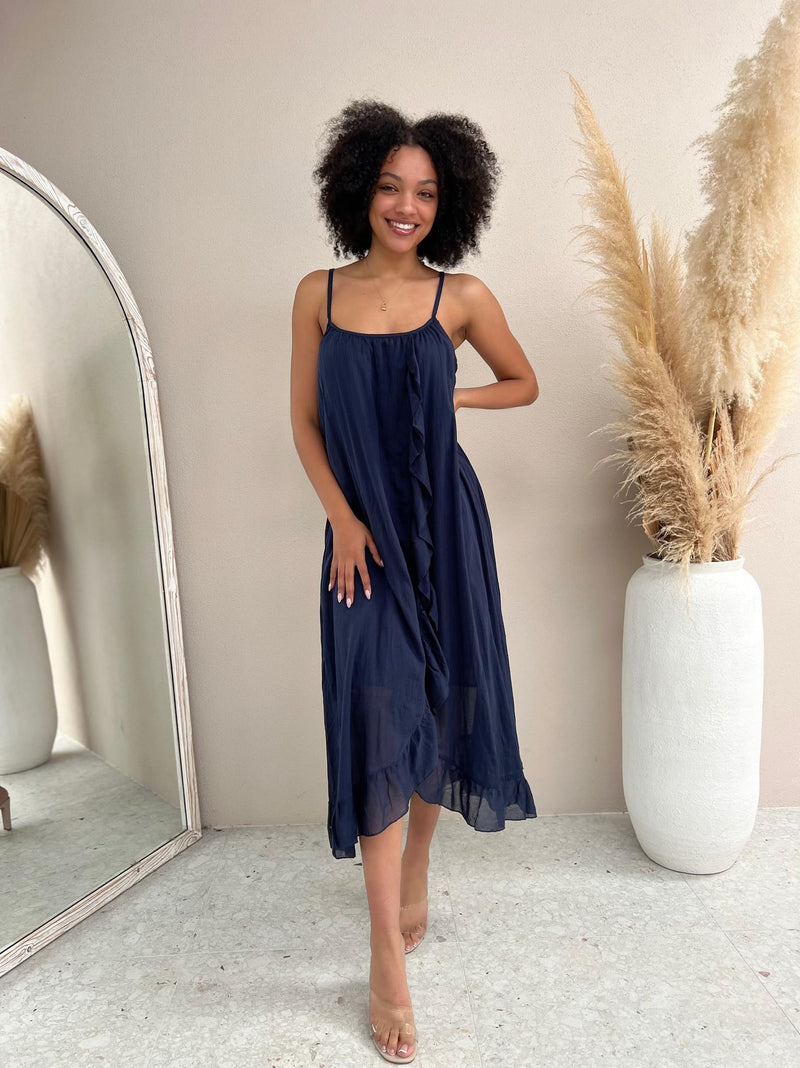 Pier Dress - Navy