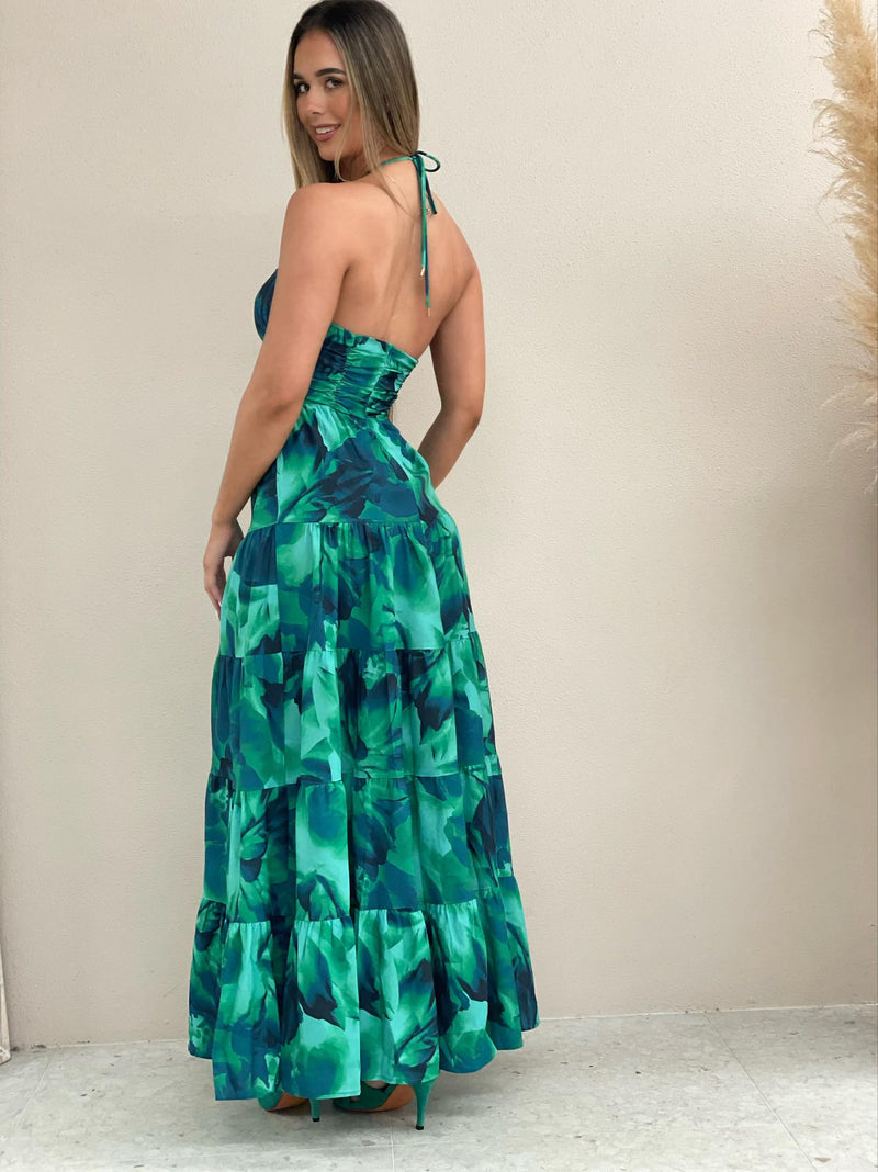 Calista Orchid Maxi Dress