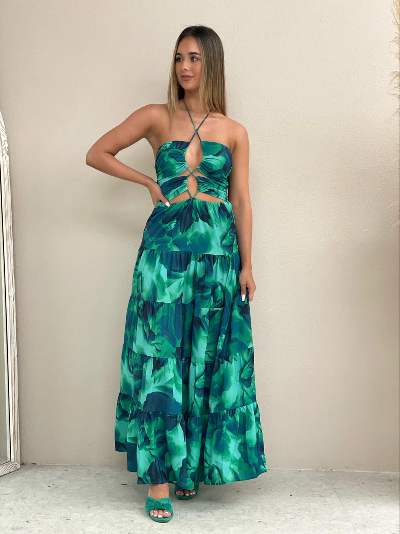 Calista Orchid Maxi Dress