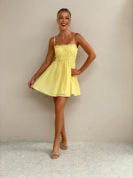 Capina Dress- Yellow