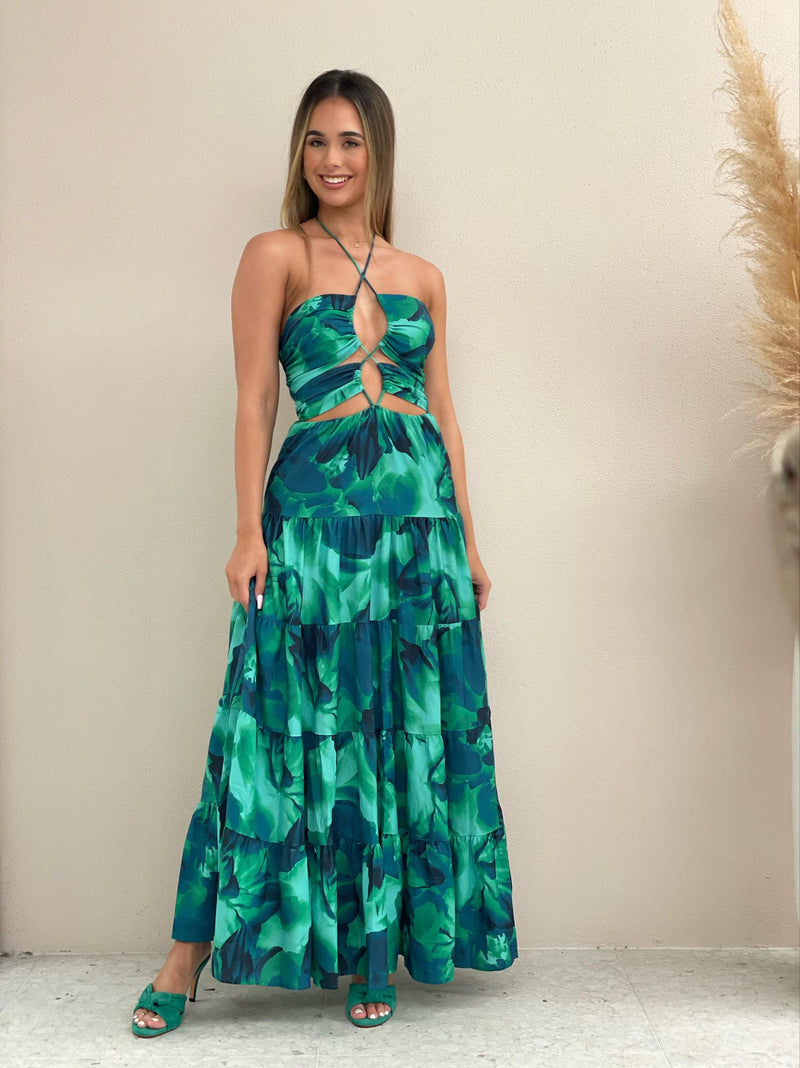 Calista Orchid Maxi Dress