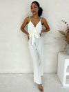 Della Jumpsuit - White