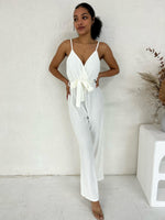 Della Jumpsuit - White