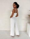 Della Jumpsuit - White
