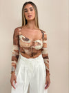Fiona Wide Leg Pant - White