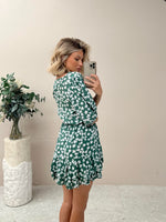 Bellany Dress - Green Floral