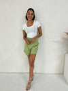 Harlo Shorts - Bayleaf