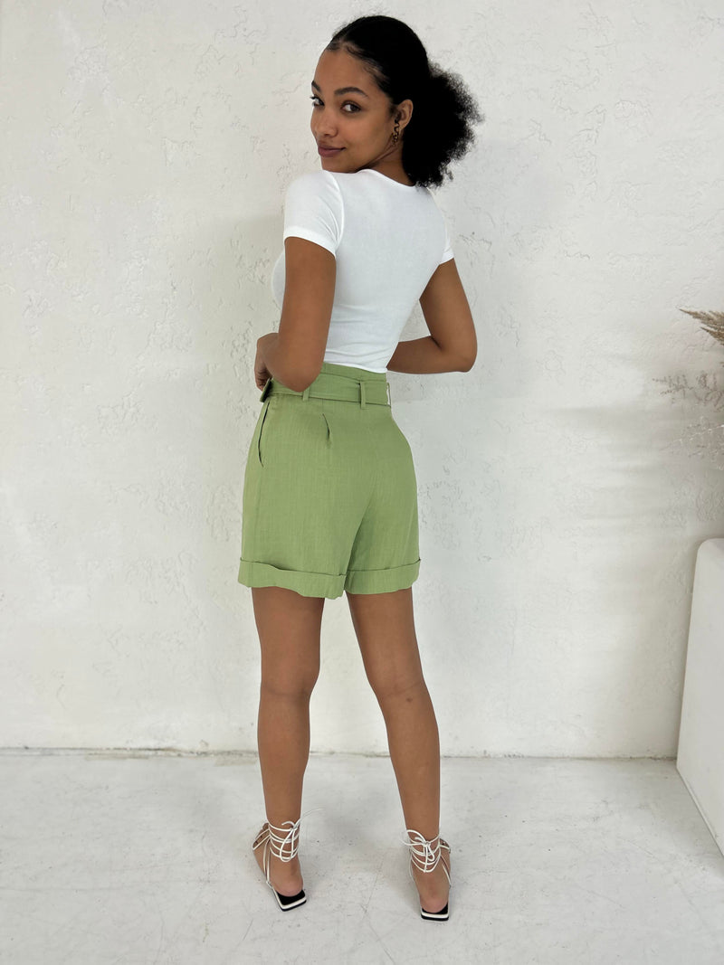 Harlo Shorts - Bayleaf