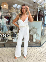 Della Jumpsuit - White