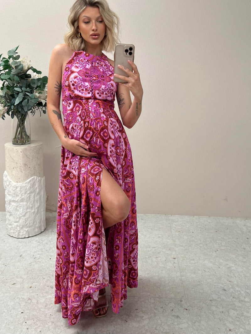 Babylon Print Maxi - Pink