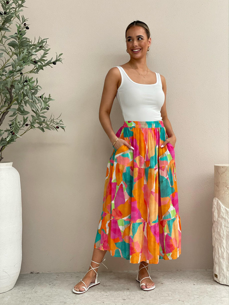 Tropicana Maxi Skirt