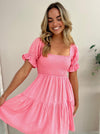 Mango Mini Dress - Pink