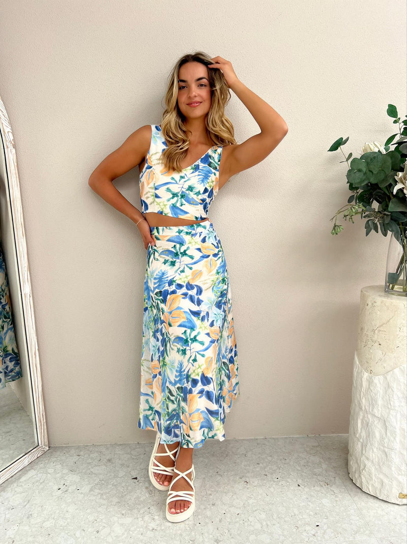 Tropic Print Set - Blue